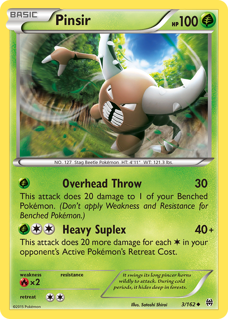 Pinsir (3/162) [XY: BREAKthrough] 