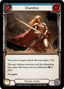 Dauntless (Blue) [U-CRU087] (Crucible of War Unlimited) Unlimited Rainbow Foil 