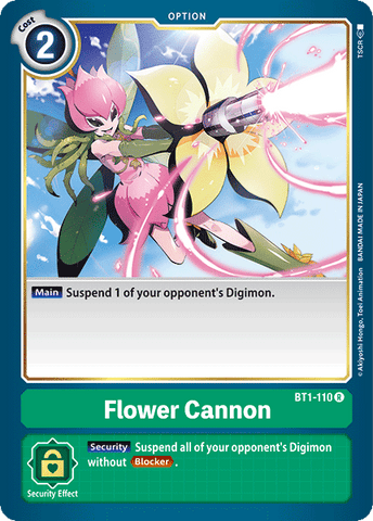 Flower Cannon [BT1-110] [Release Special Booster Ver.1.0] 