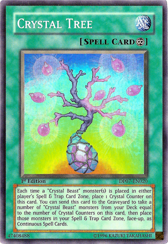 Crystal Tree [DP07-EN020] Super Rare 
