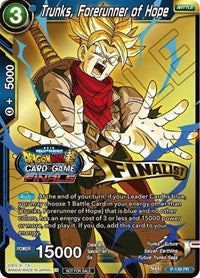 Trunks, Forerunner of Hope (Championship Final 2019) (Finalist) (P-139) [Tournament Promotion Cards] 