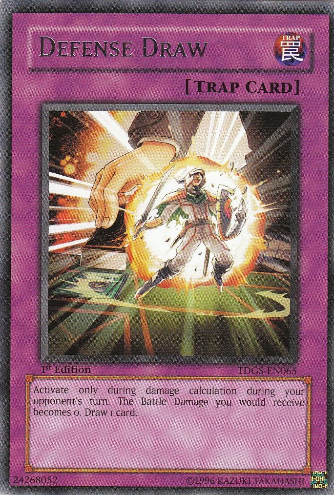 Defense Draw [TDGS-EN065] Rare 