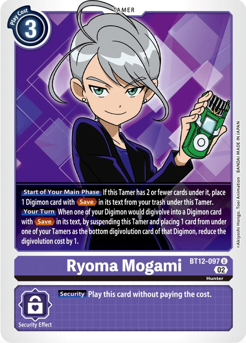 Ryoma Mogami [BT12-097] [Across Time] 