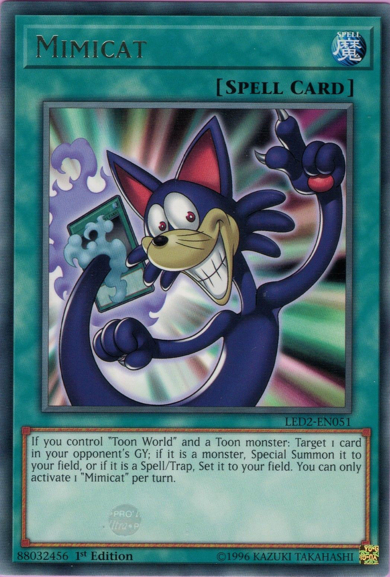 Mimicat [LED2-EN051] Rare 