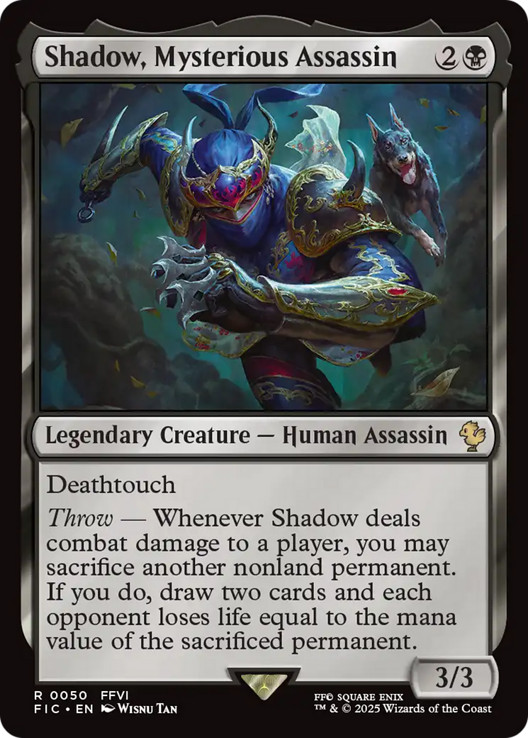Shadow, Mysterious Assassin [FINAL FANTASY Commander] 