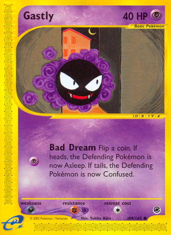 Gastly (109/165) [Expedition: Base Set] 