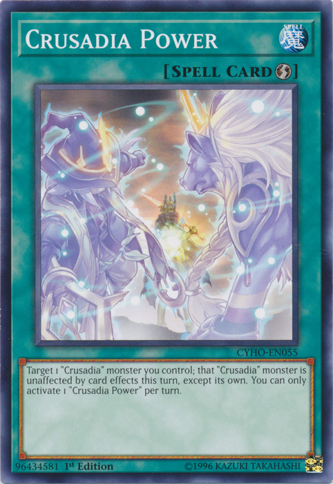 Crusadia Power [CYHO-EN055] Common 