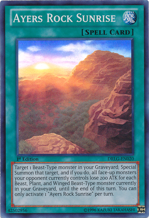 Ayers Rock Sunrise [DRLG-EN020] Super Rare 