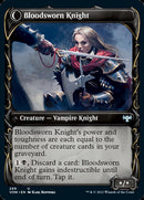 Bloodsworn Squire // Bloodsworn Knight (Showcase Fang Frame) [Innistrad: Crimson Vow] 