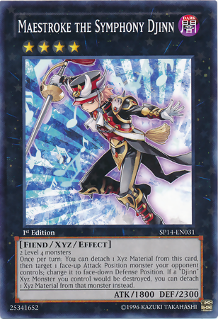 Maestroke the Symphony Djinn [SP14-EN031] Starfoil Rare 