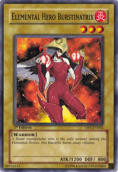 Elemental Hero Burstinatrix [DP1-EN002] Common 