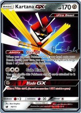 Kartana GX (70/111) (Victory Map - Robin Schulz) [World Championships 2018] 