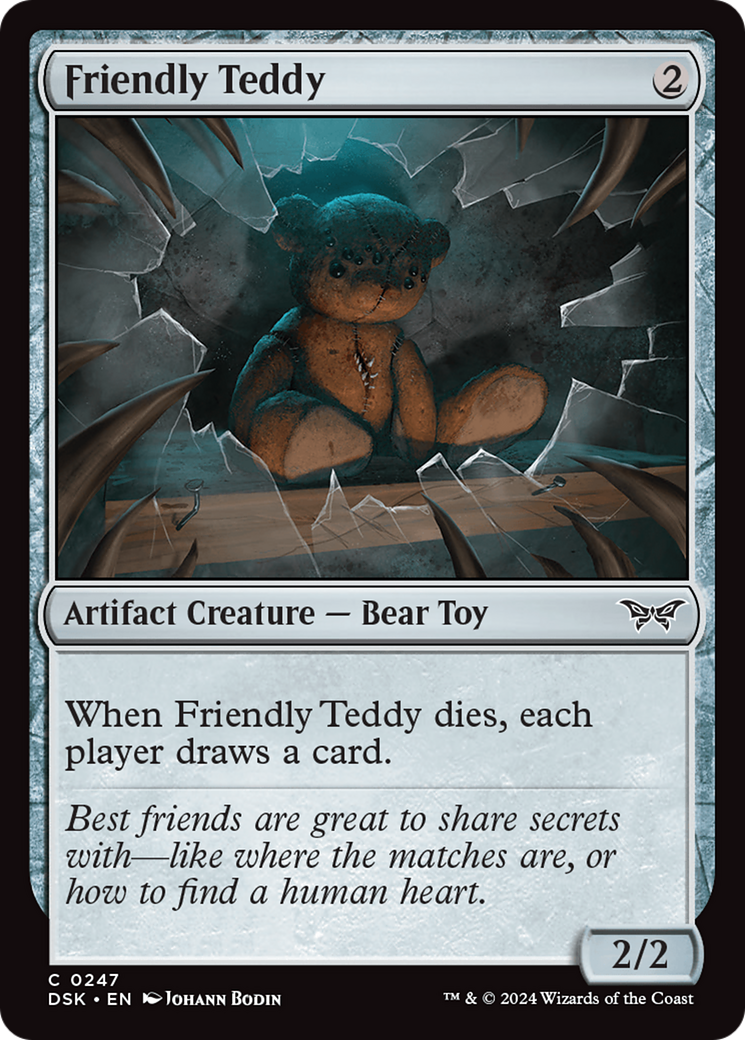 Friendly Teddy [Duskmourn: House of Horror] 