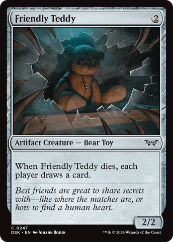 Friendly Teddy [Duskmourn: House of Horror] 