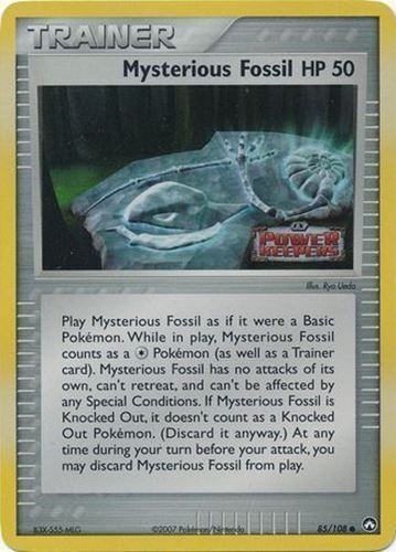 Mysterious Fossil (85/108) (Stamped) [EX: Power Keepers] 