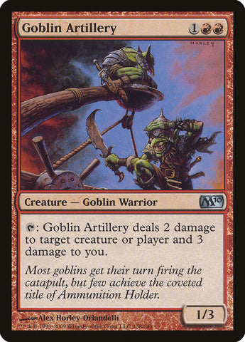 Goblin Artillery [Magic 2010] 