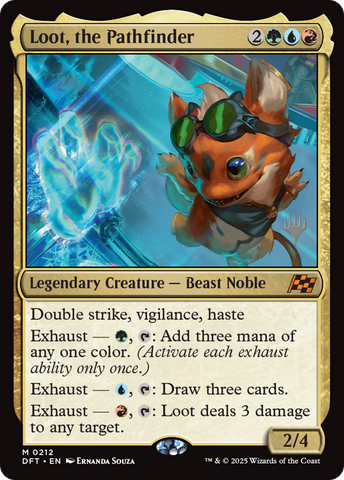 Loot, the Pathfinder [Aetherdrift Promos] 