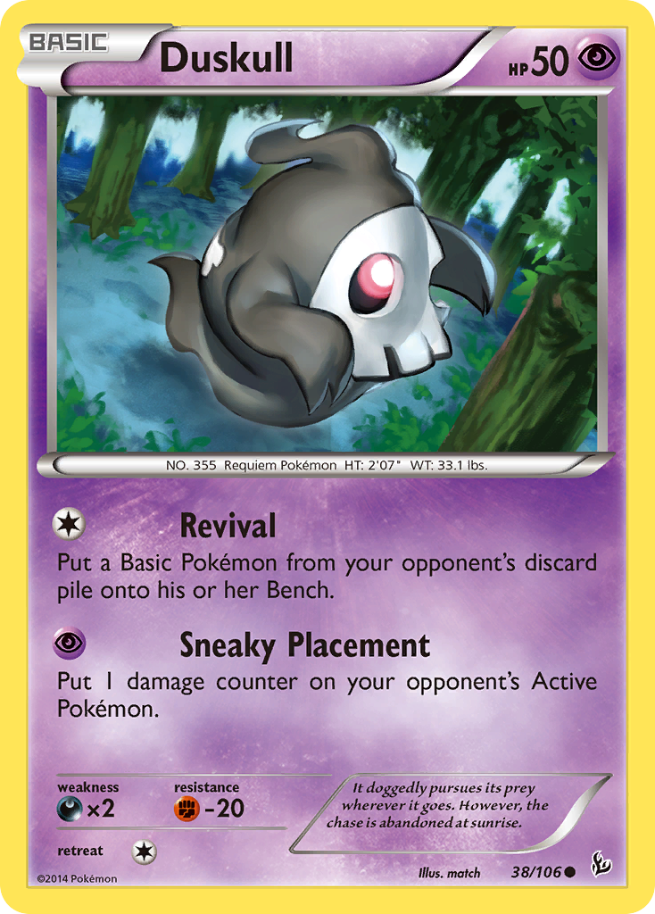 Duskull (38/106) [XY: Flashfire] 