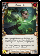 Zipper Hit (Red) [ARC029-C] (Arcane Rising) 1st Edition Normal 