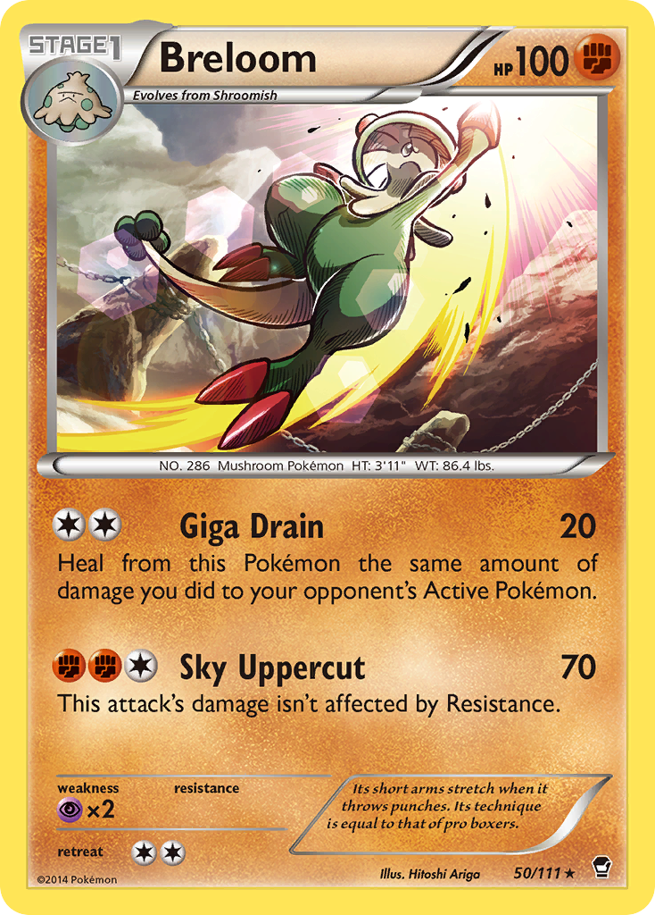 Breloom (50/111) [XY: Furious Fists] 