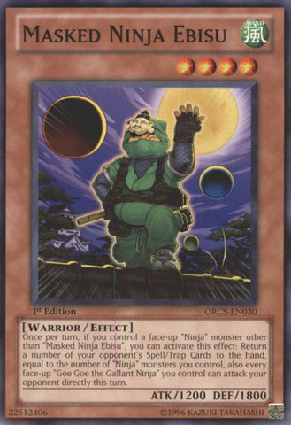Masked Ninja Ebisu [ORCS-EN030] Common 