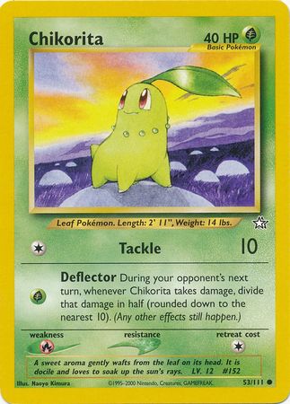 Chikorita (53/111) [Neo Genesis Unlimited] 
