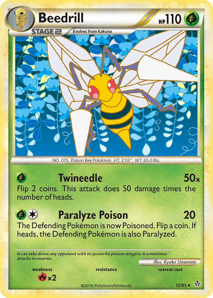Beedrill (12/95) [HeartGold &amp; SoulSilver: Unleashed] 
