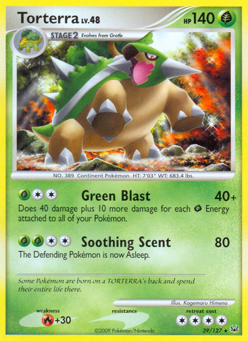 Torterra (39/127) [Platinum: Base Set] 