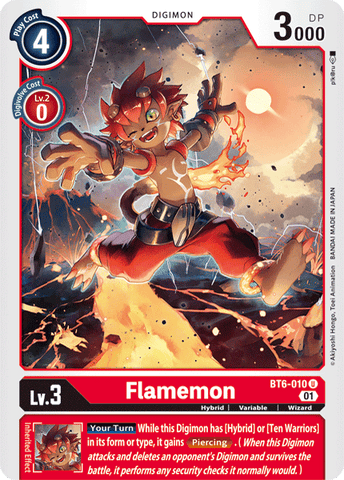 Flamemon [BT6-010] [Double Diamond] 