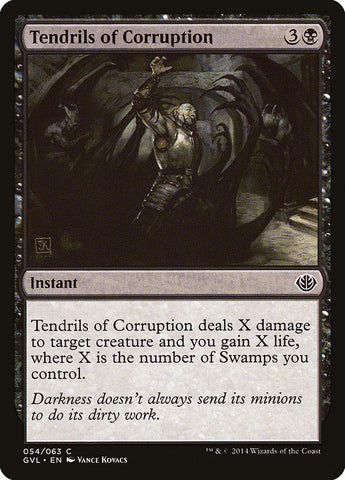 Tendrils of Corruption (Garruk vs. Liliana) [Duel Decks Anthology] 