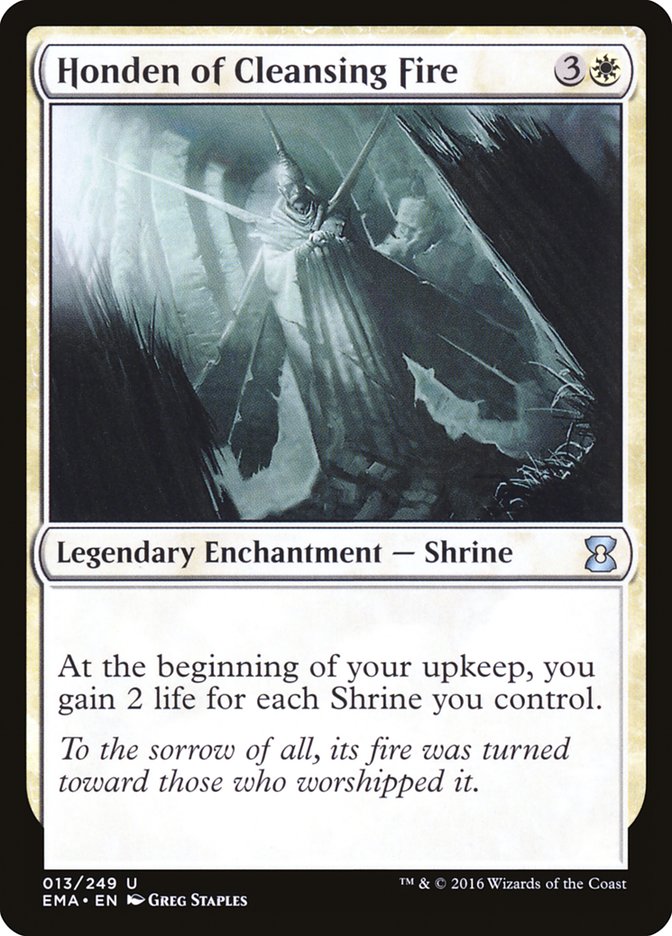 Honden of Cleansing Fire [Eternal Masters] 
