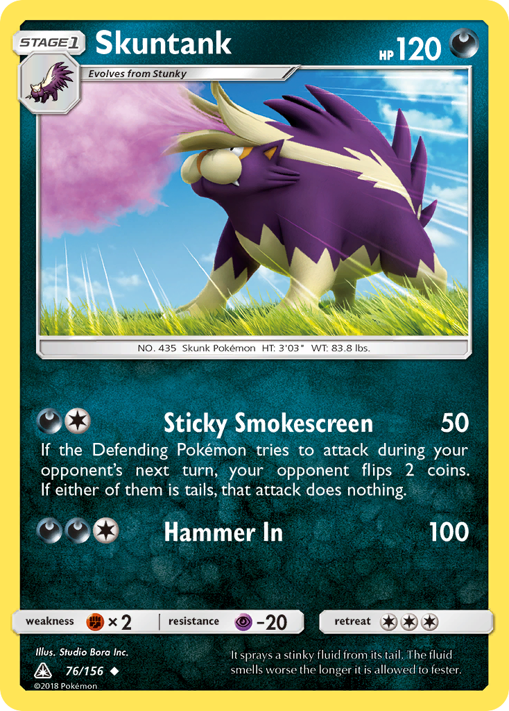 Skuntank (76/156) [Sun &amp; Moon: Ultra Prism] 