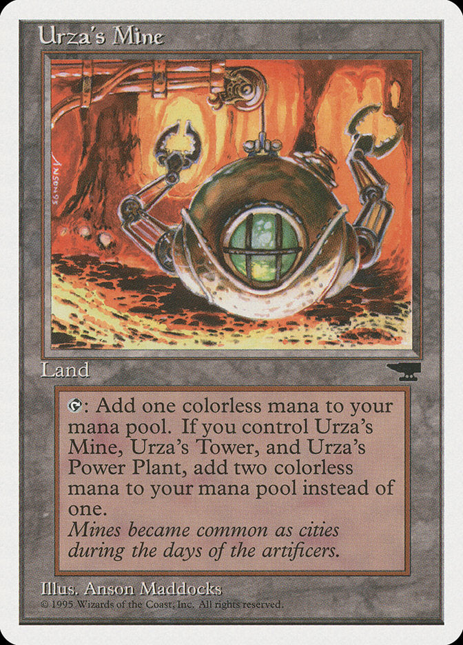 Urza's Mine (Orange Background) [Chronicles] 