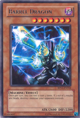 Barrel Dragon [RP01-EN044] Rare 