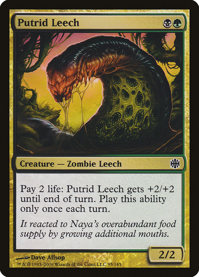 Putrid Leech [Alara Reborn] 
