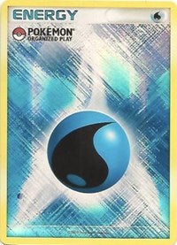 Water Energy (2009 Unnumbered POP Promo) [League &amp; Championship Cards] 