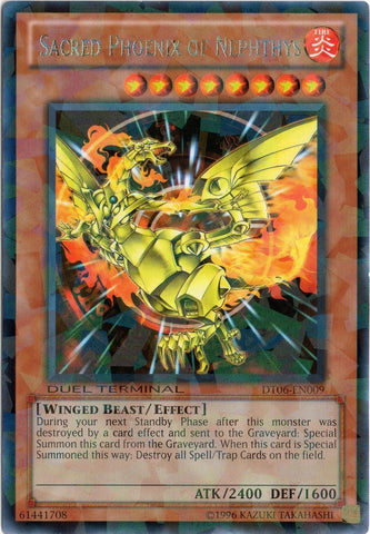 Sacred Phoenix of Nephthys [DT06-EN009] Rare 