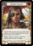 Optekal Monocle [ARC037-C] (Arcane Rising) 1st Edition Rainbow Foil 
