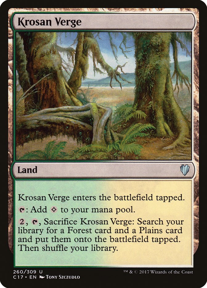 Krosan Verge [Commander 2017] 
