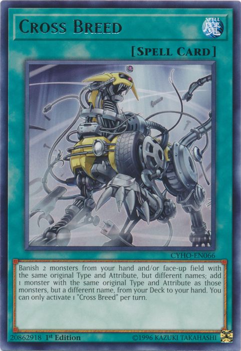 Cross Breed [CYHO-EN066] Rare 