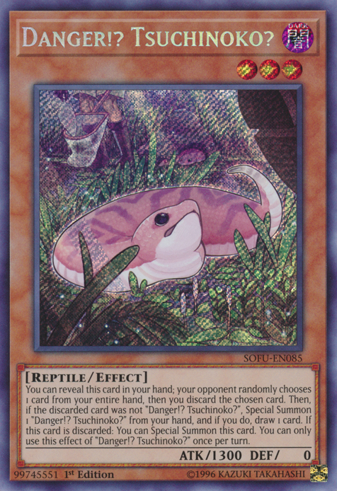 Hazard!? Tsuchinoko? [SOFU-EN085] Secret Rare 
