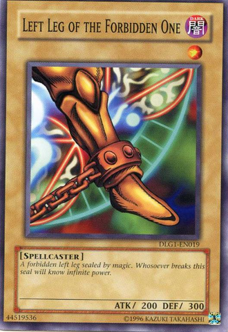 Left Leg of the Forbidden One [DLG1-EN019] Common 