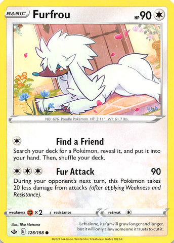 Furfrou (126/198) [Sword &amp; Shield: Chilling Reign] 