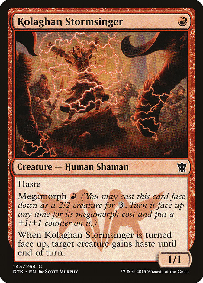 Kolaghan Stormsinger [Dragons of Tarkir] 