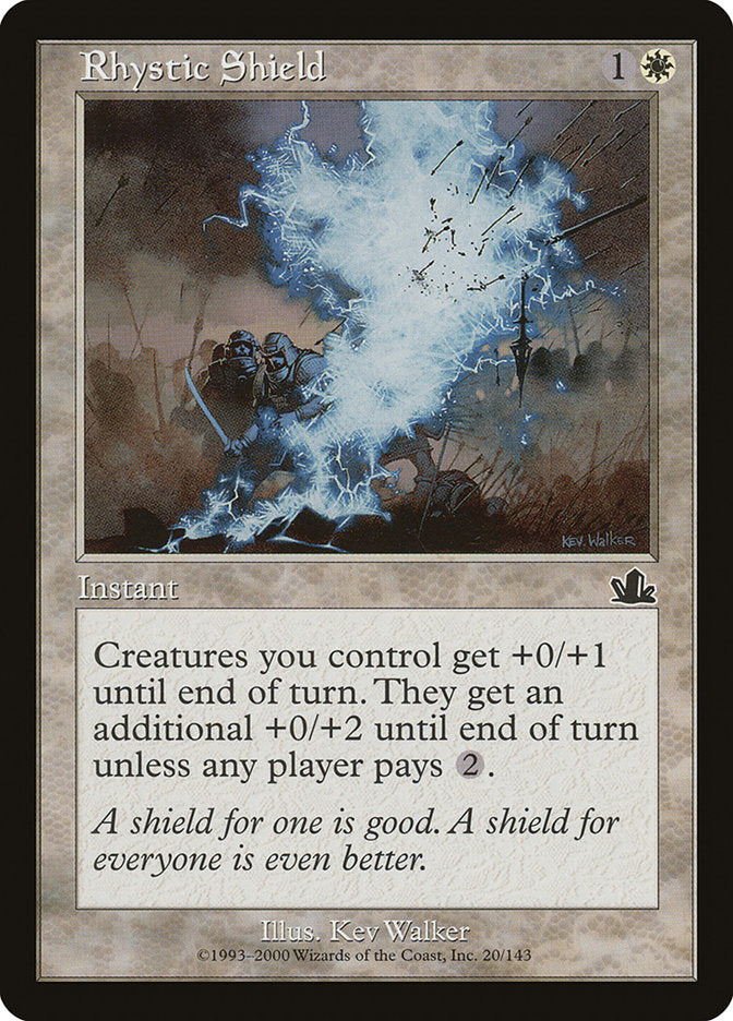 Rhystic Shield [Prophecy] 