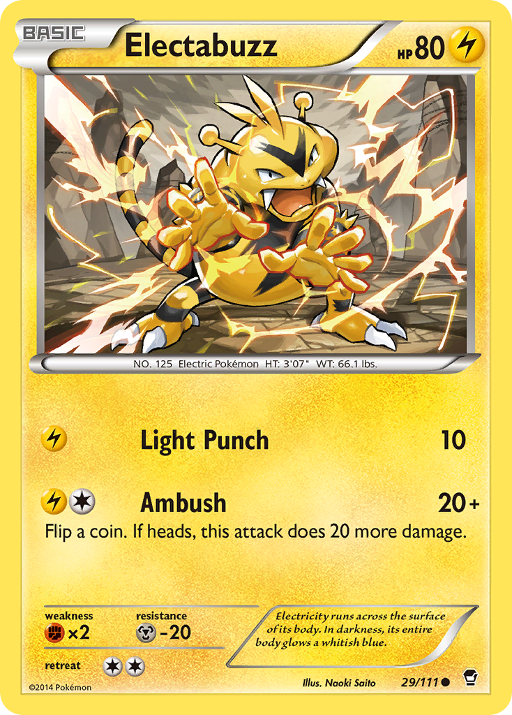Electabuzz (29/111) [XY: Furious Fists] 