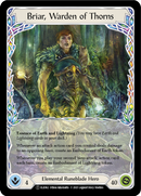 Briar, Warden of Thorns // Titan's Fist [U-ELE062] (Tales of Aria Unlimited) Unlimited Normal 