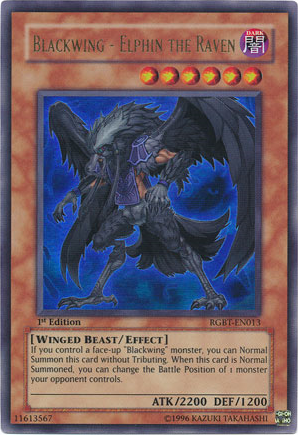 Blackwing - Elphin the Raven [RGBT-EN013] Ultra Rare 