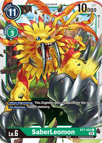 SaberLeomon [BT7-052] [Next Adventure] 