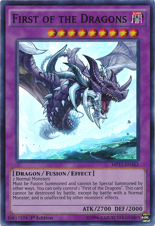 First of the Dragons [MP15-EN162] Super Rare 